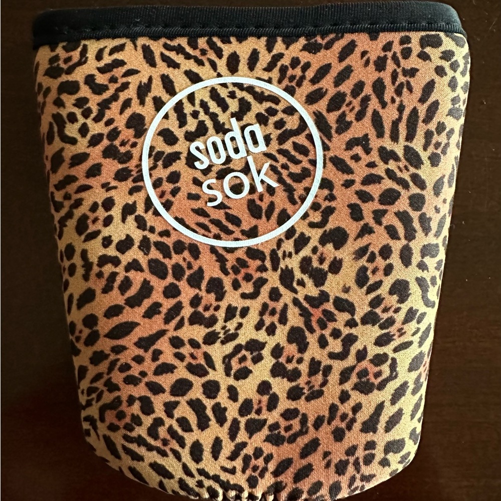 New Sodasok with leopard print. Medium size